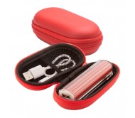 Tradak USB power bank, piros