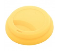 CreaCup egyediesíthető thermo bögre, fedő, sárga-B 