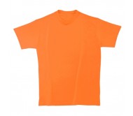 Softstyle Mens férfi póló, narancssárga