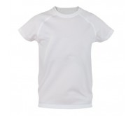 Tecnic Plus K gyermek póló, fehér