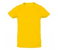 Tecnic Plus K gyermek póló, sárga