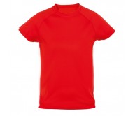 Tecnic Plus K gyermek póló, piros