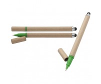 EcoTouch újrahasznosított papír érintőképernyő ceruza és golyóstoll